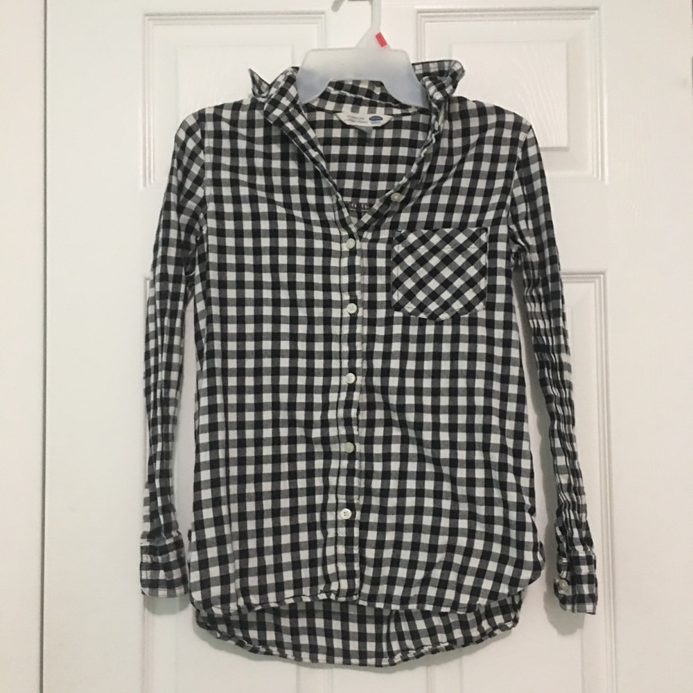 old navy button up shirt/flannel